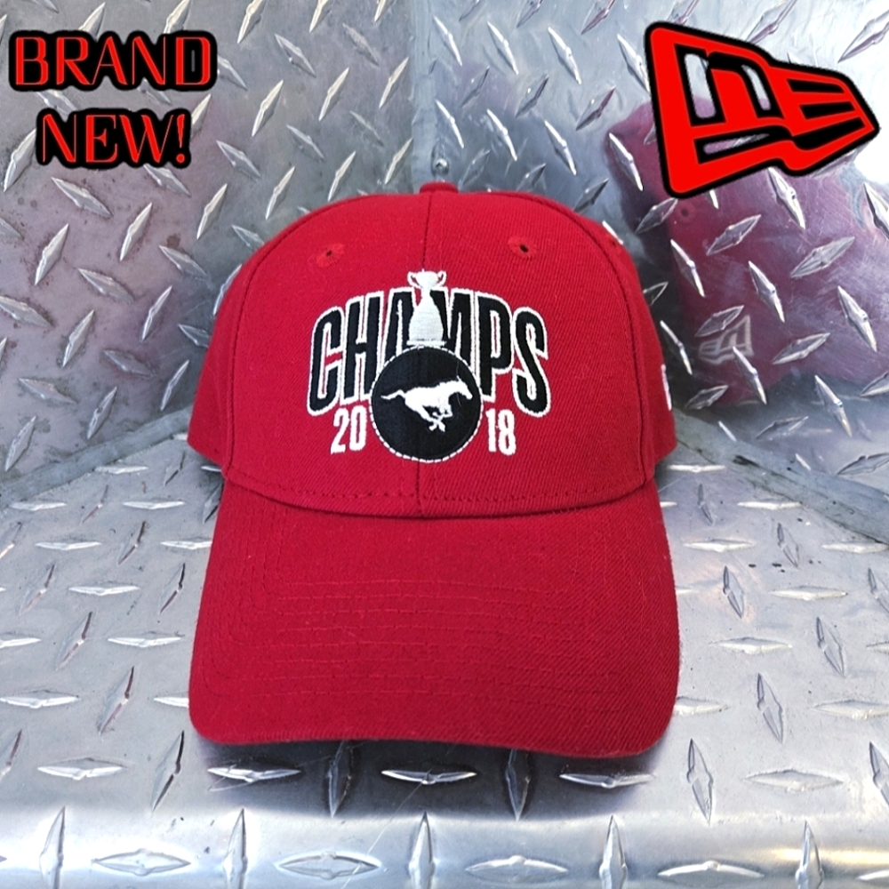 New Era Stamps Grey Cup Champions Hat